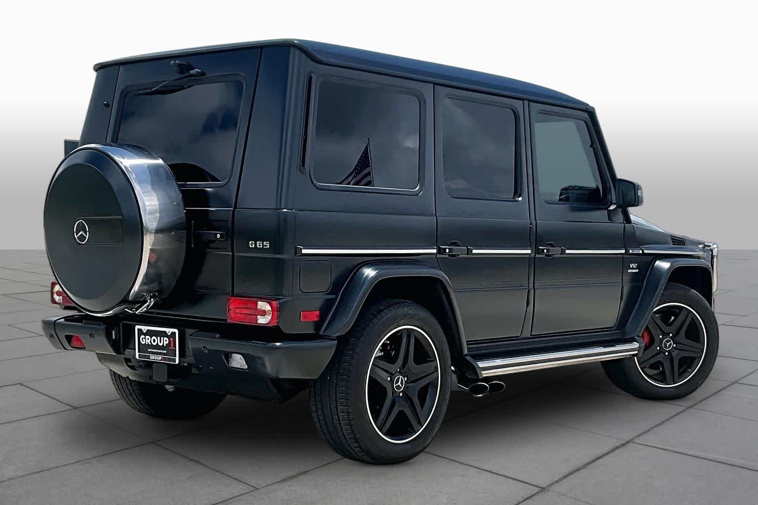Used 2016 designo Magno Night Black Mercedes-Benz AMG® G 65 image 12