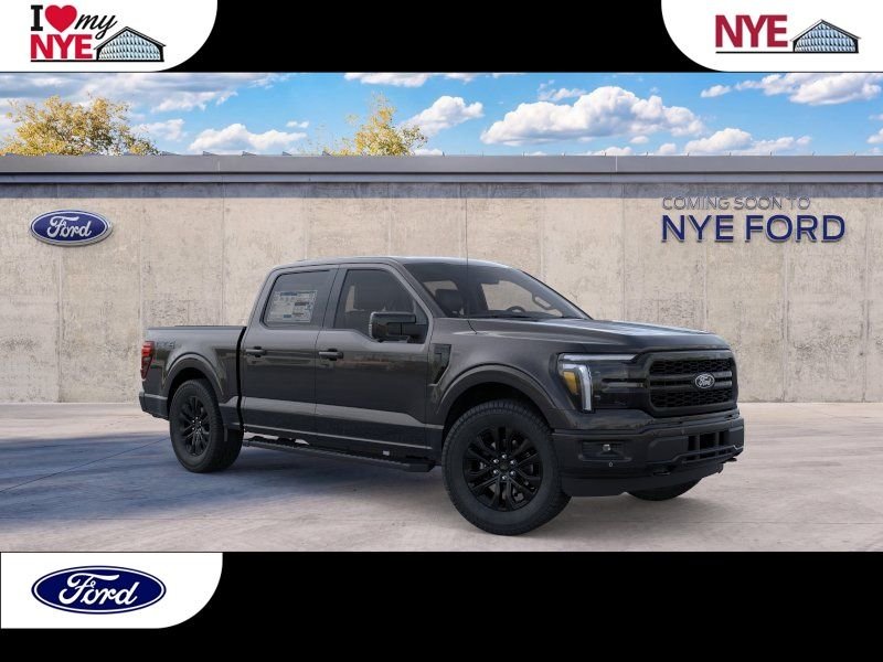 New 2026 Agate Black Metallic Ford Lariat® image 1