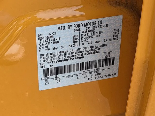 Used 2023 Orange Ford XLT image 38