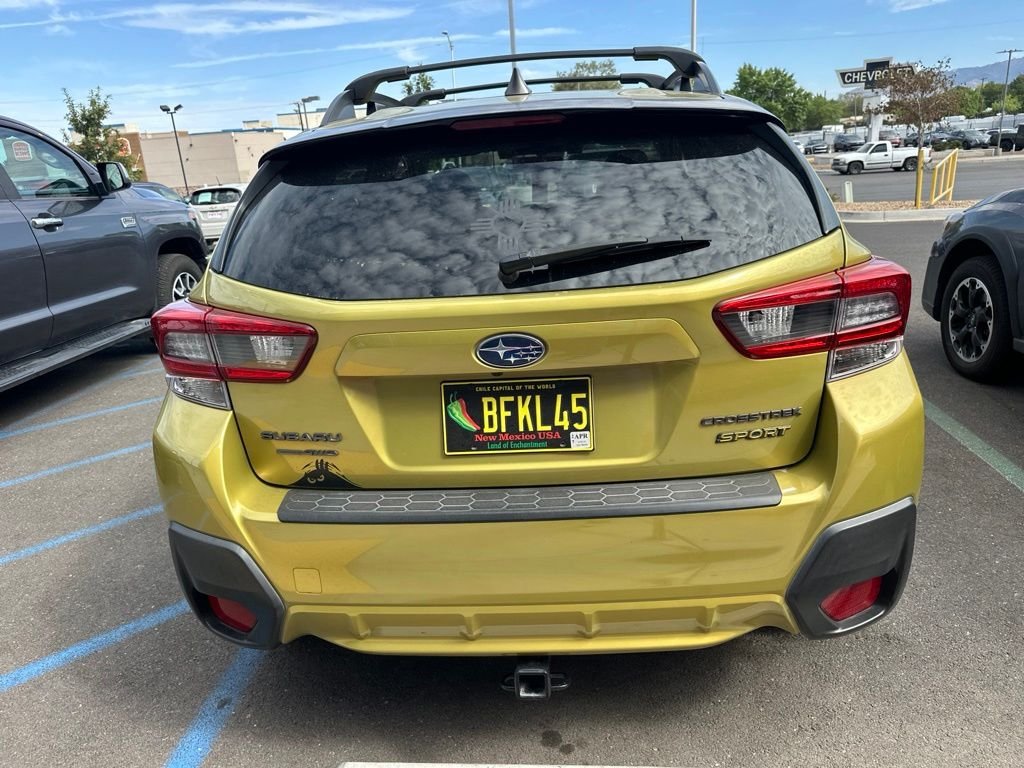 Used 2021 Yellow Subaru Sport image 9