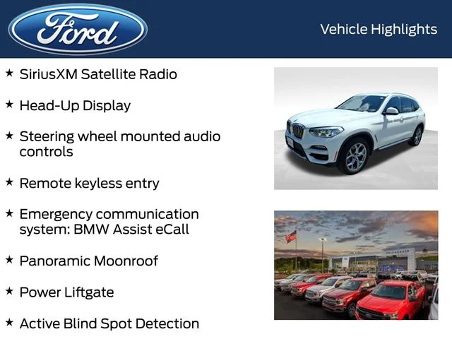 Used 2020 White BMW xDrive30i image 9