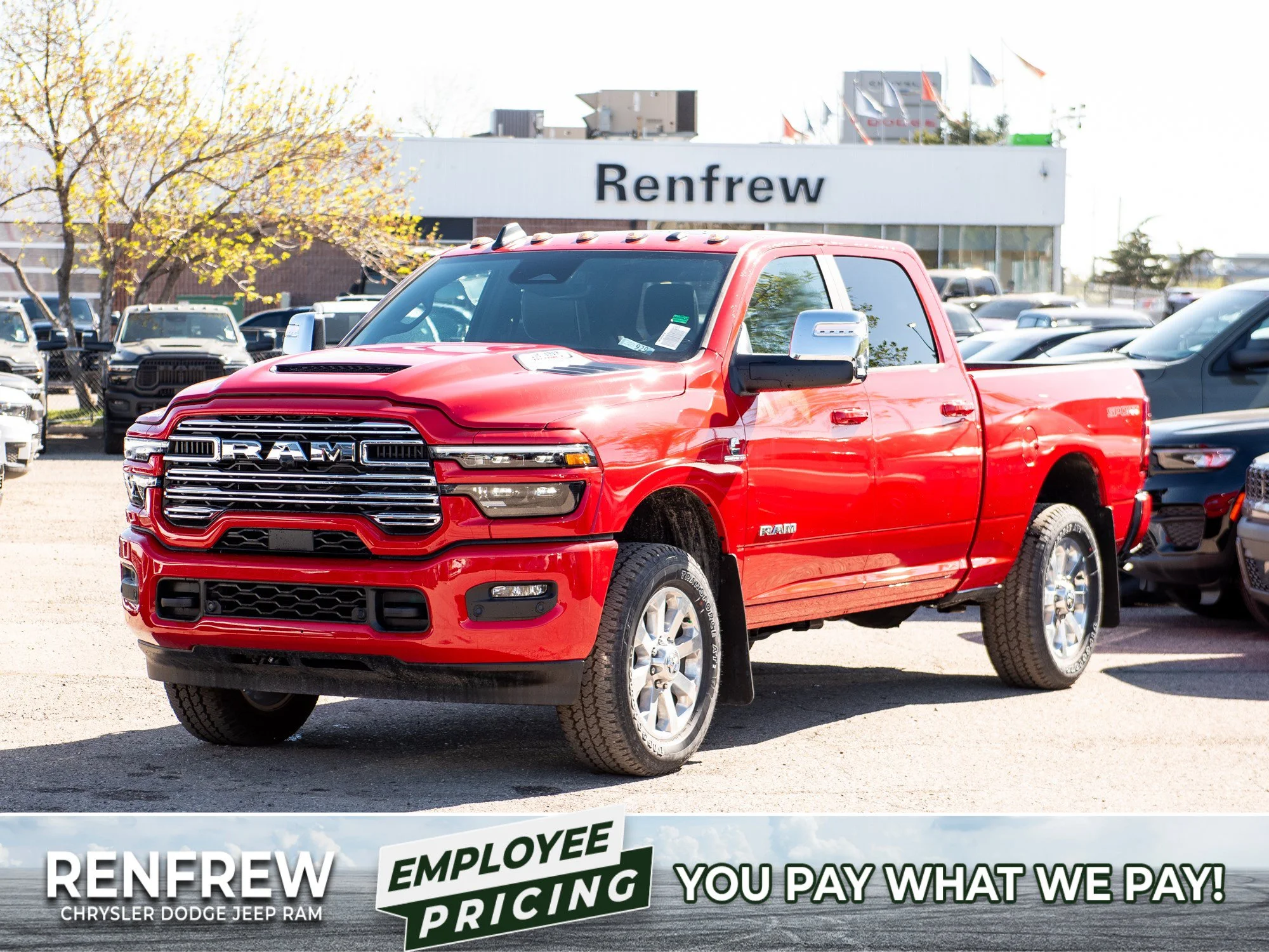 New 2026 Red RAM Laramie* image 1