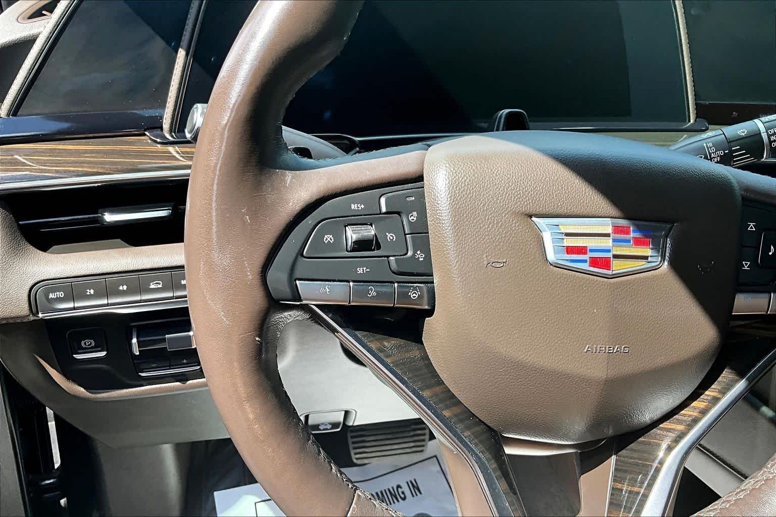 Used 2023 Galactic Gray Metallic Cadillac 4WD Sport image 23