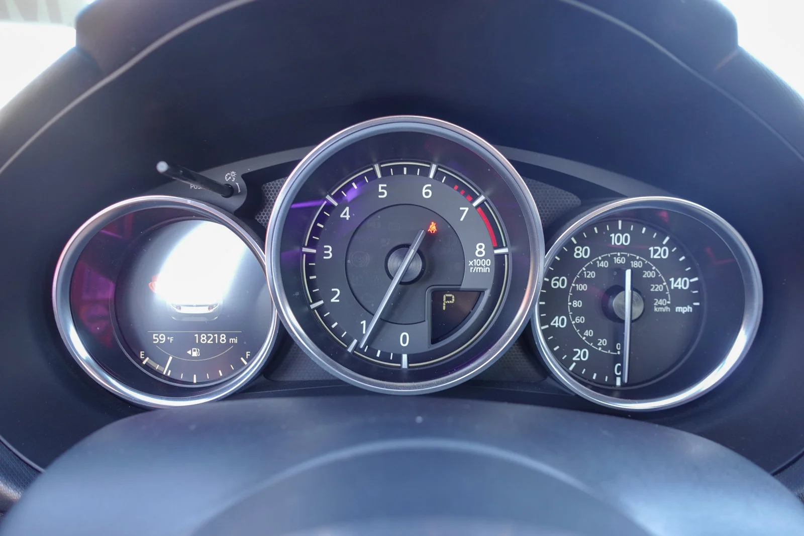 Used 2018 Red Crystal Mazda Grand Touring image 17