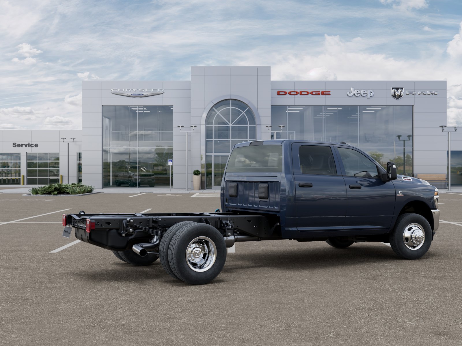 New 2026 Forged Blue Metallic Exterior Paint RAM Tradesman image 43