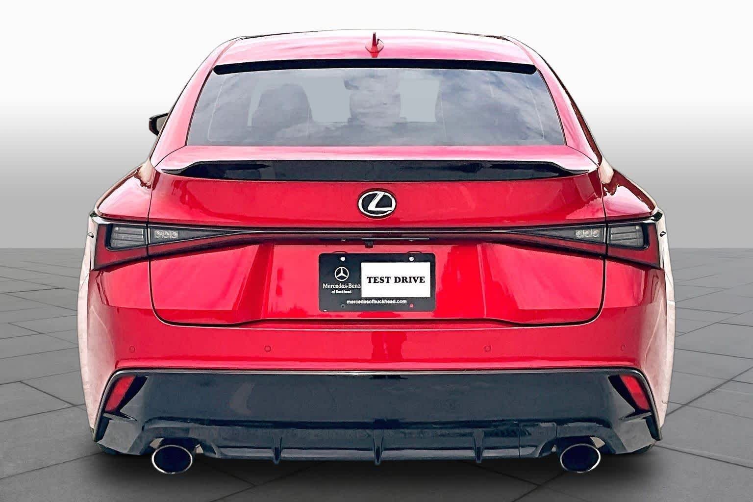 Used 2021 Infrared Lexus F SPORT image 5