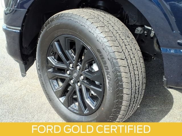 Certified Used 2025 Blue Metallic Ford Lariat image 8