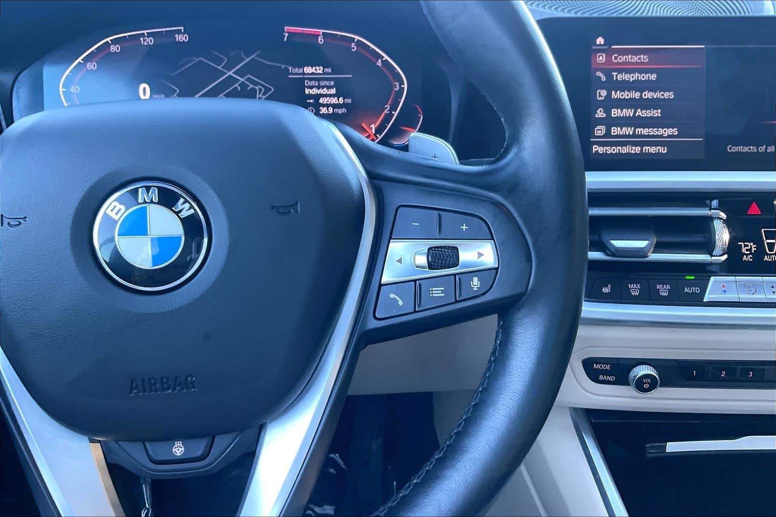 Used 2019 Mediterranean Blue Metallic BMW 330i xDrive image 24