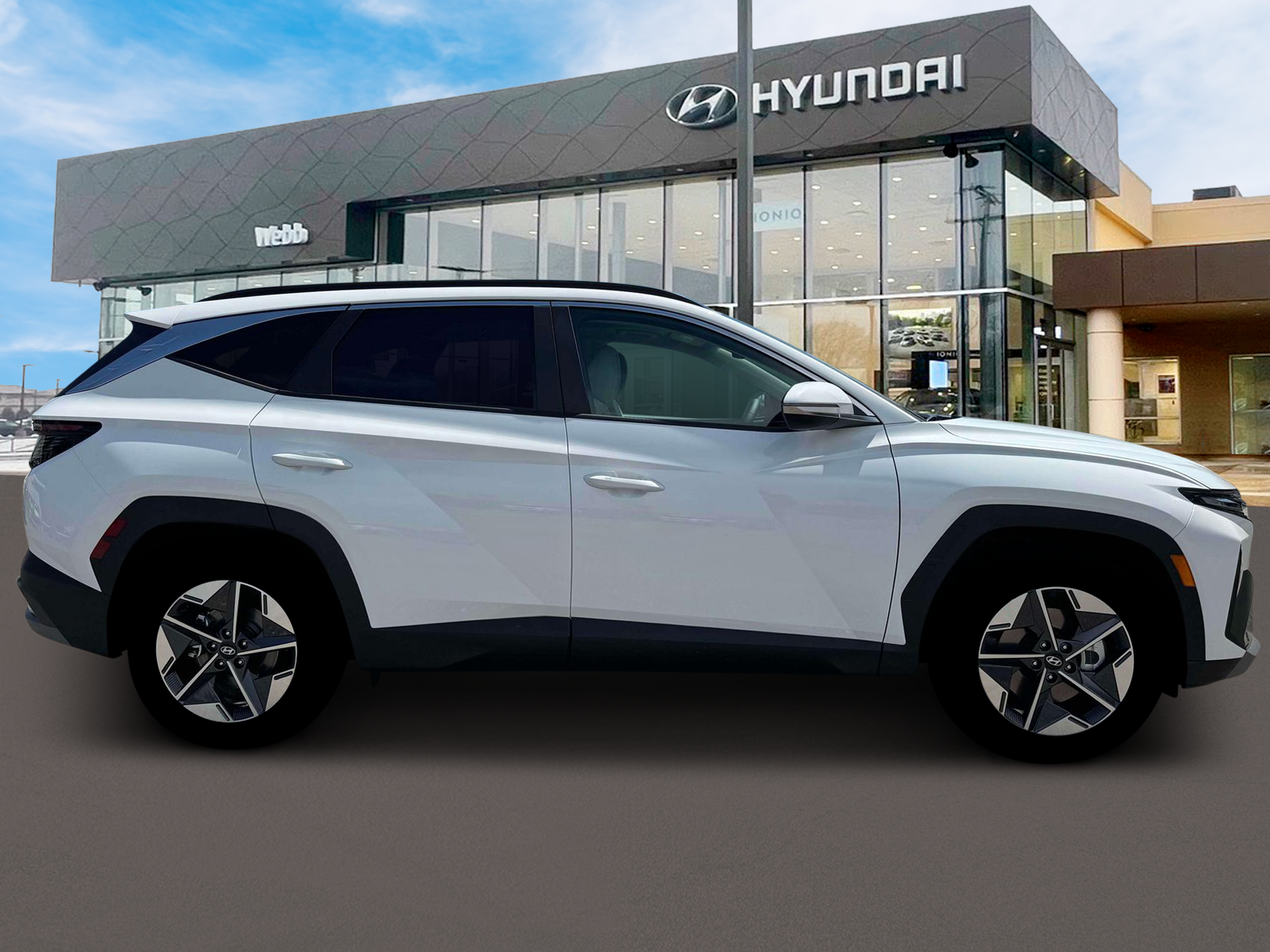 New 2026 White Hyundai SEL Premium AWD image 9