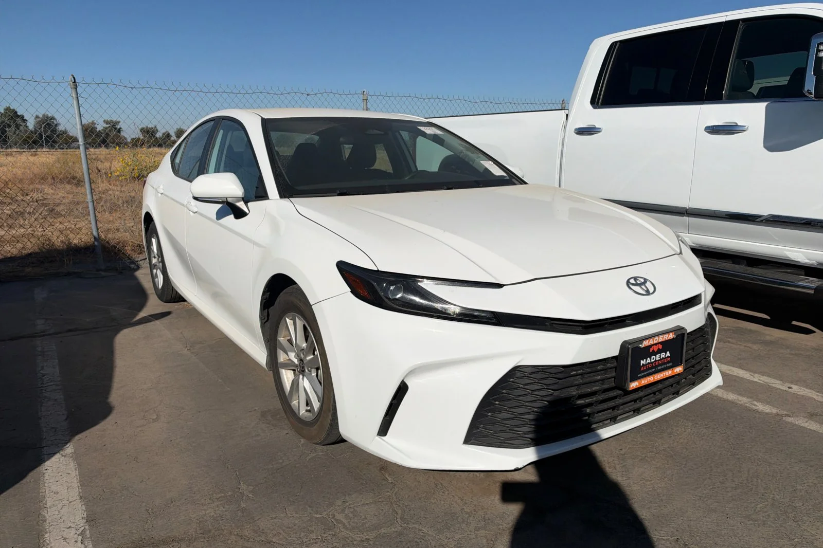 Used 2025 White Toyota LE image 2