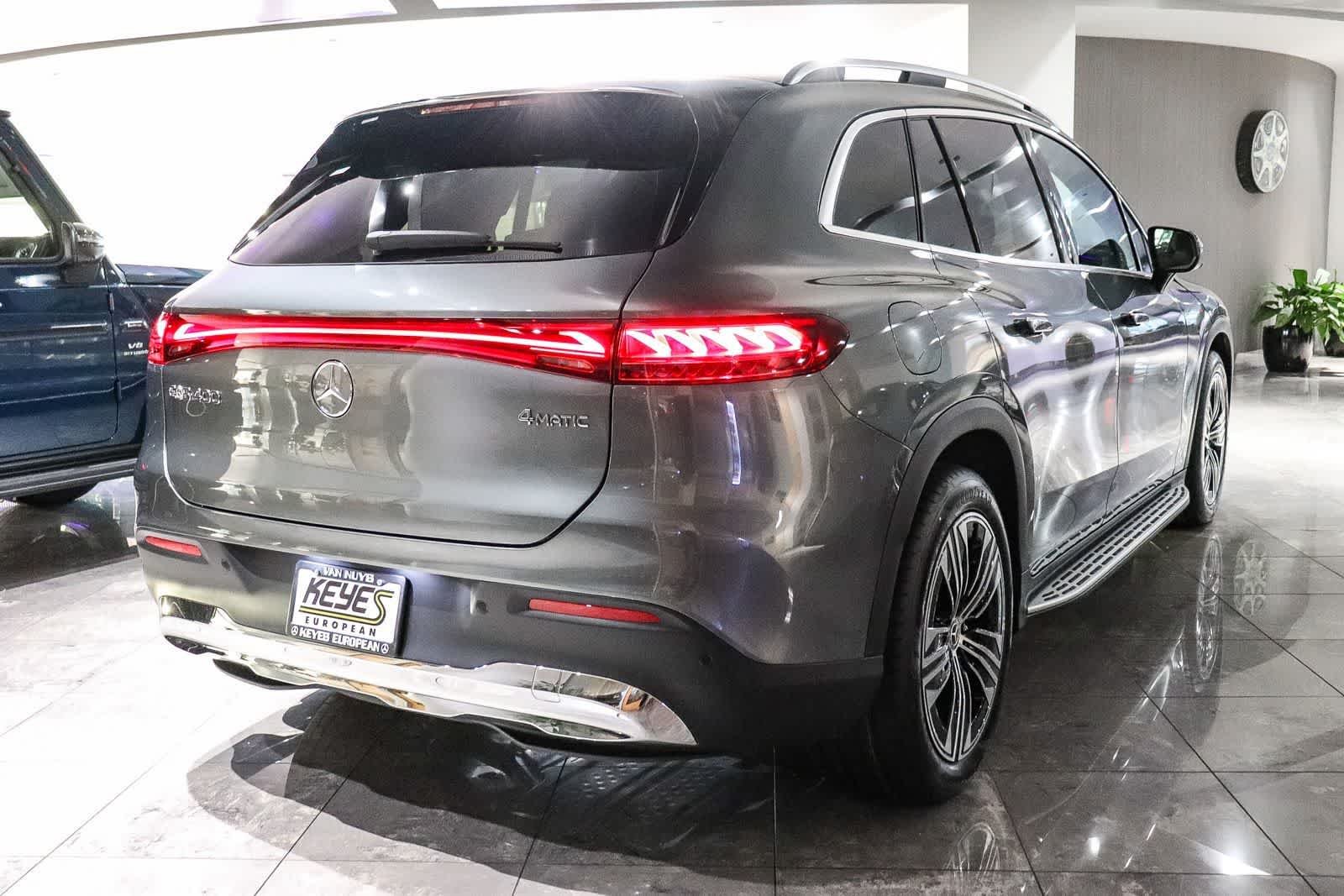 New 2026 Selenite Grey Metallic Mercedes-Benz EQS 400 image 4
