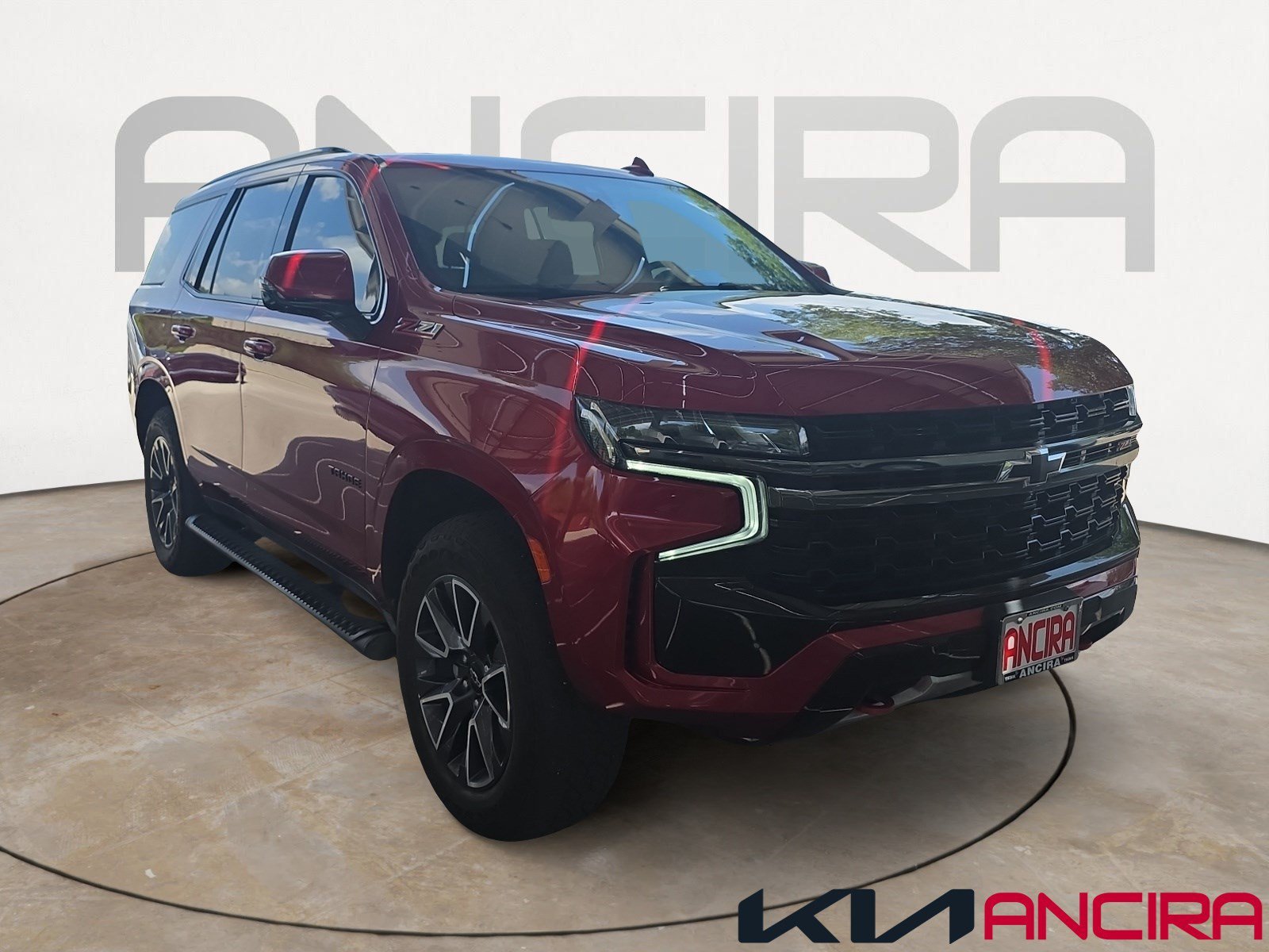 Used 2021 Cherry Red Tintcoat Chevrolet Z71 image 1