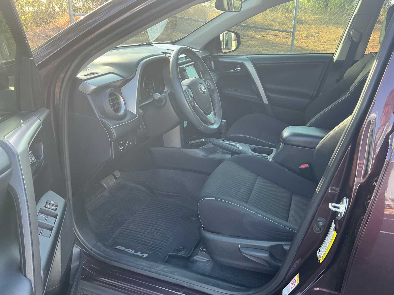 Used 2017 Black Currant Metallic Toyota XLE image 10