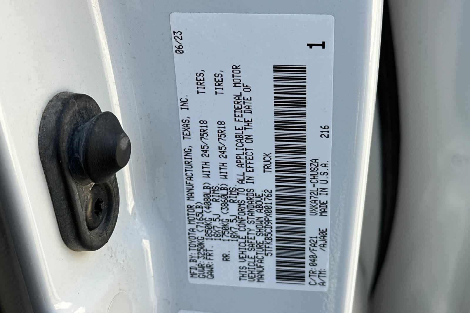 Used 2023 Ice Cap Toyota SR image 26