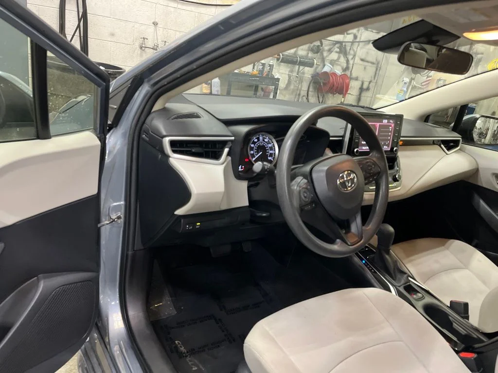 Used 2021 Blue Toyota LE image 12