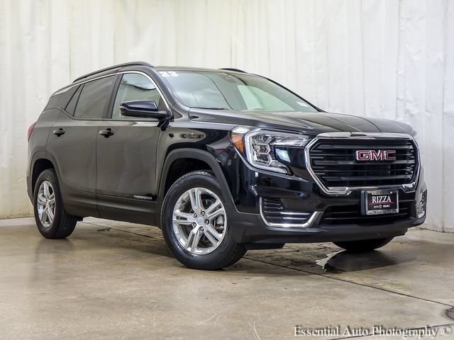 Certified Used 2023 EBONY TWILIGHT METALLIC GMC SLE image 5