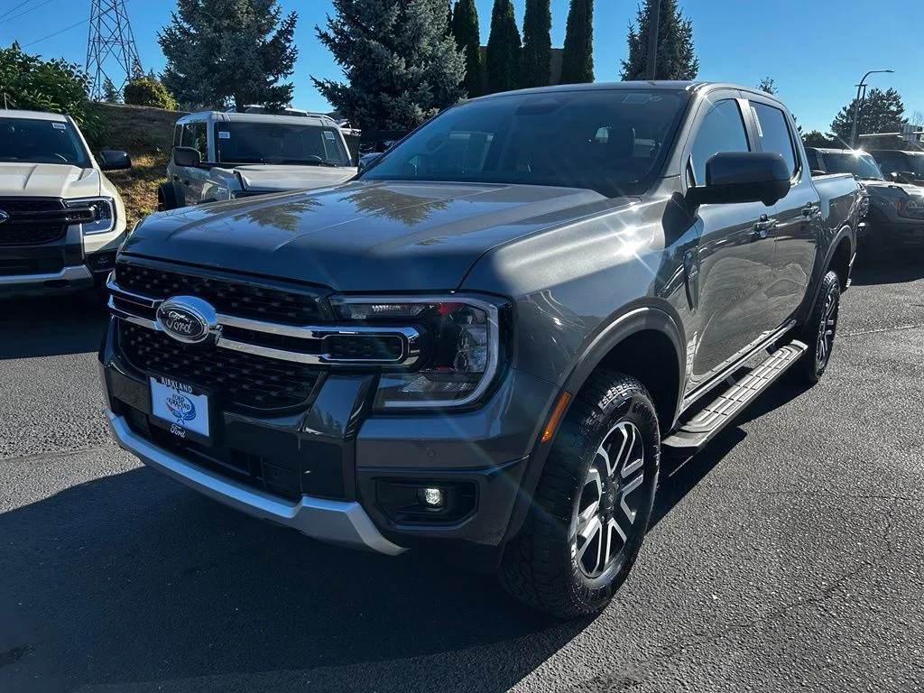 New 2026 Carbonized Gray Metallic Ford Lariat® image 4