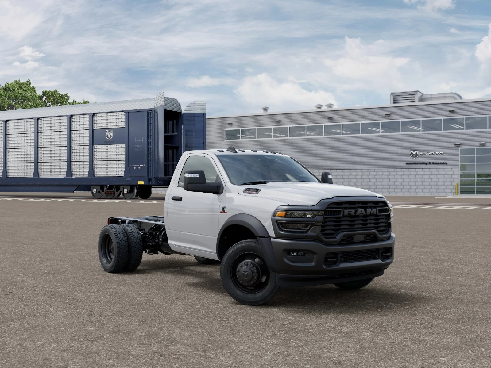 New 2026 Bright White Clear-Coat Exterior Paint RAM  image 31