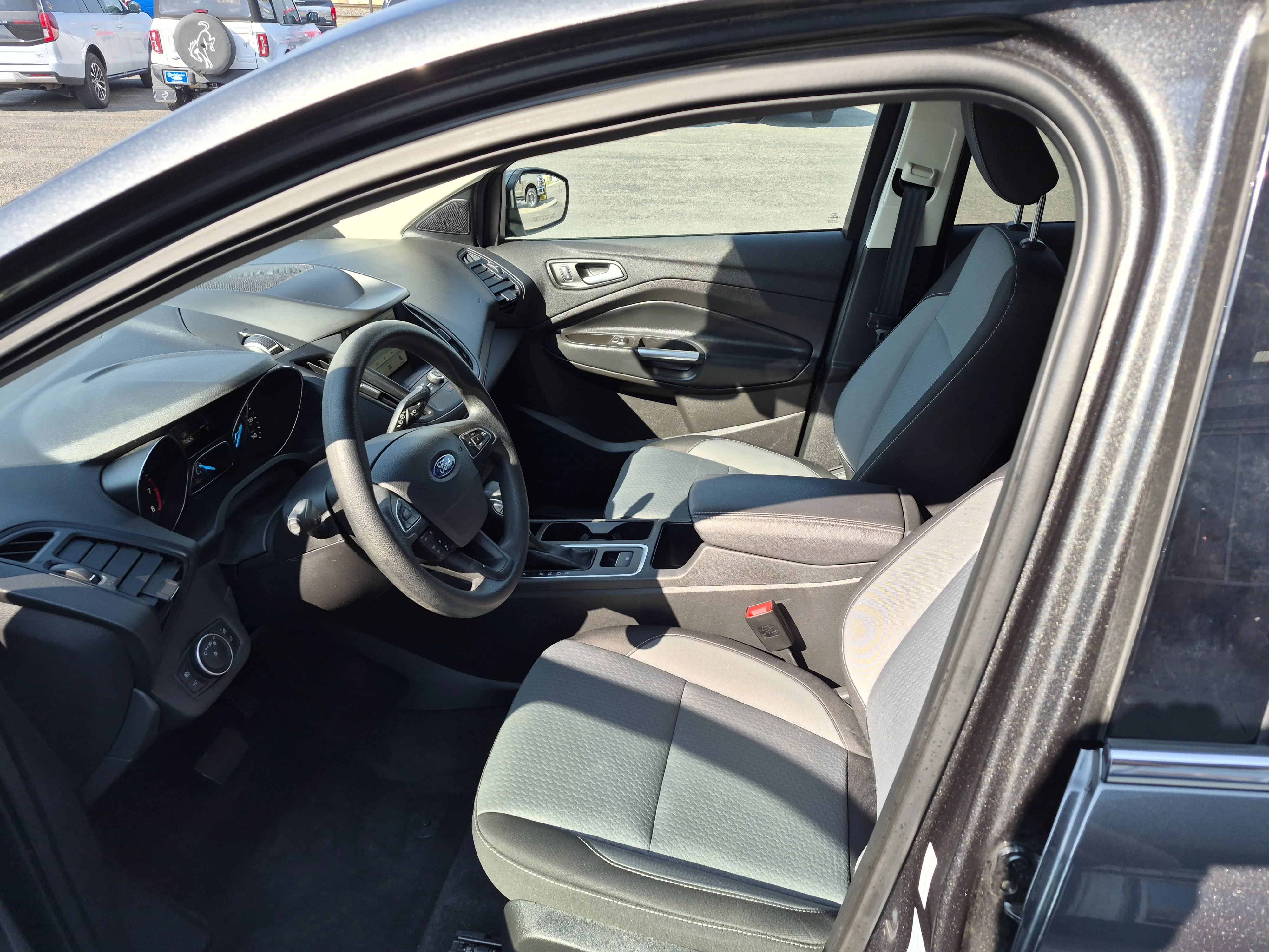 Used 2019 Dark Gray Ford SE image 2