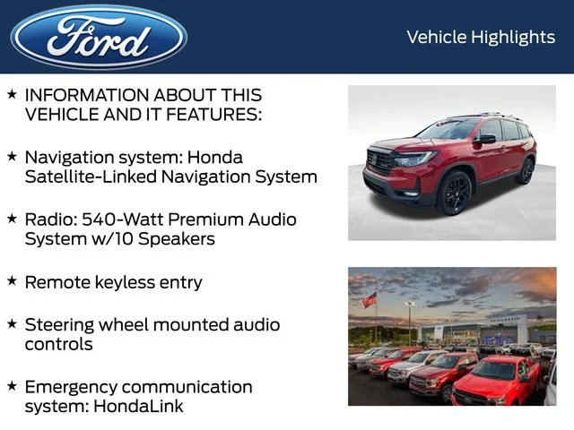 Used 2024 Red Honda Black Edition image 5