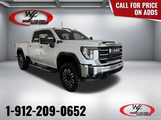 New 2026 Glacier White Tricoat GMC SLT image 1