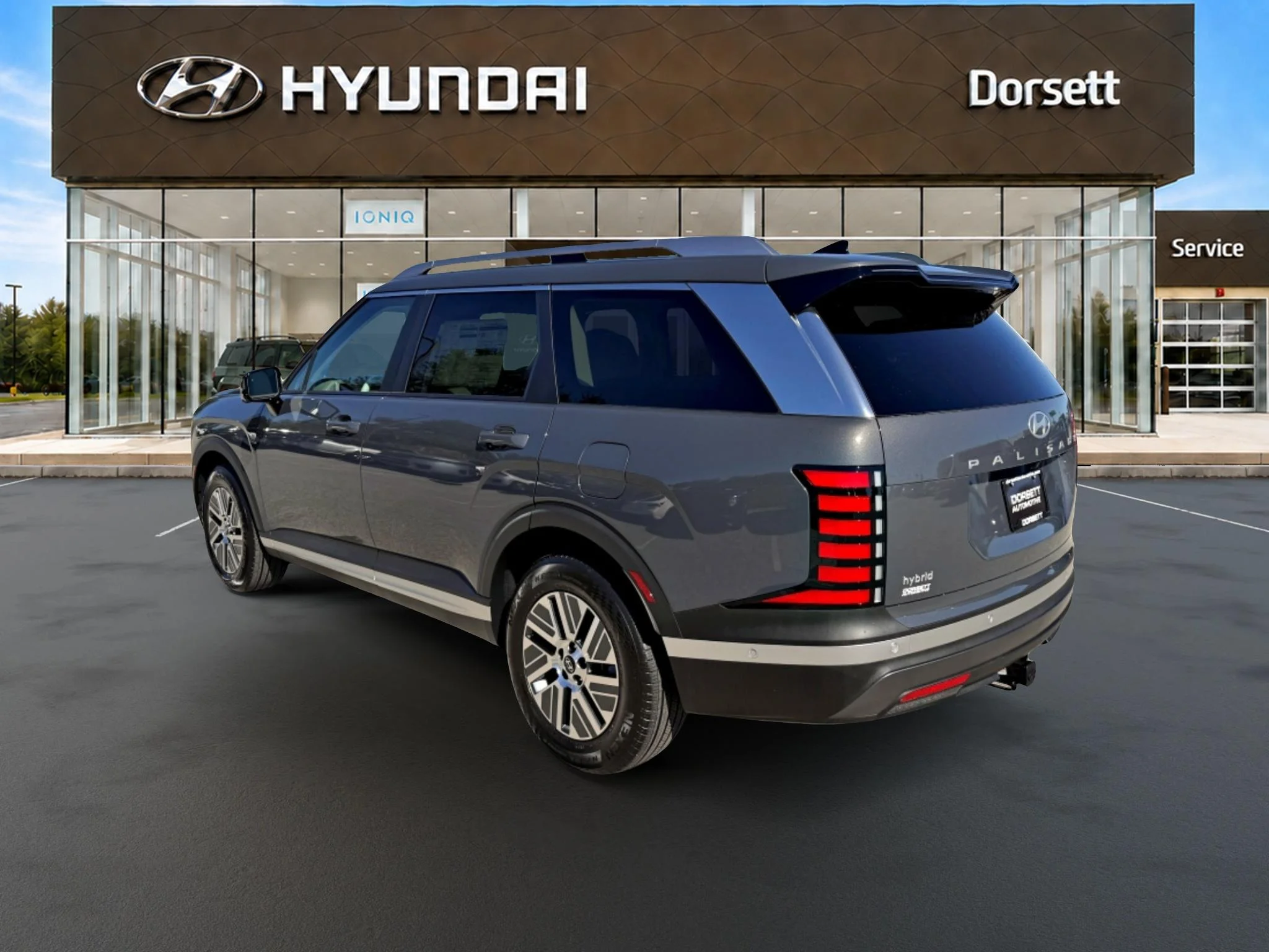 New 2027 Ecotronic Gray Pearl Hyundai SEL Premium 7P image 4