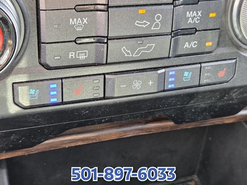Used 2018 Shadow Black FORD LARIAT 4WD SUPERCREW 5.5