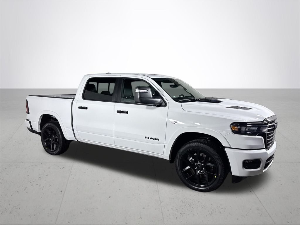New 2026 Bright White Clear-Coat Exterior Paint RAM Laramie image 4