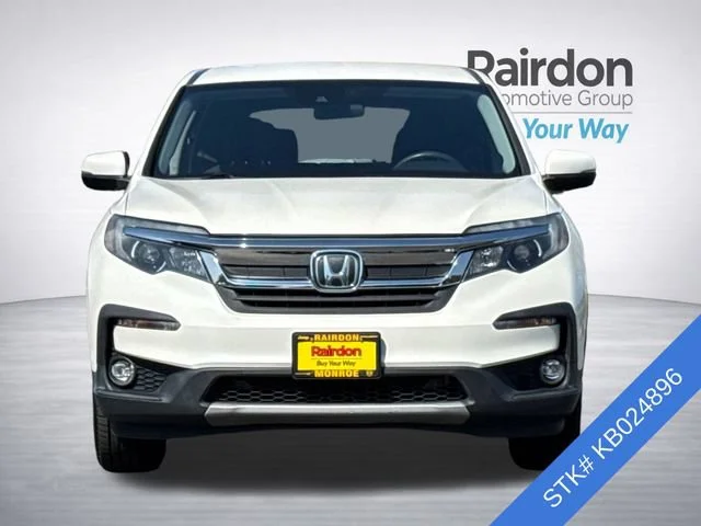 Used 2019 White Diamond Pearl Honda EX image 2