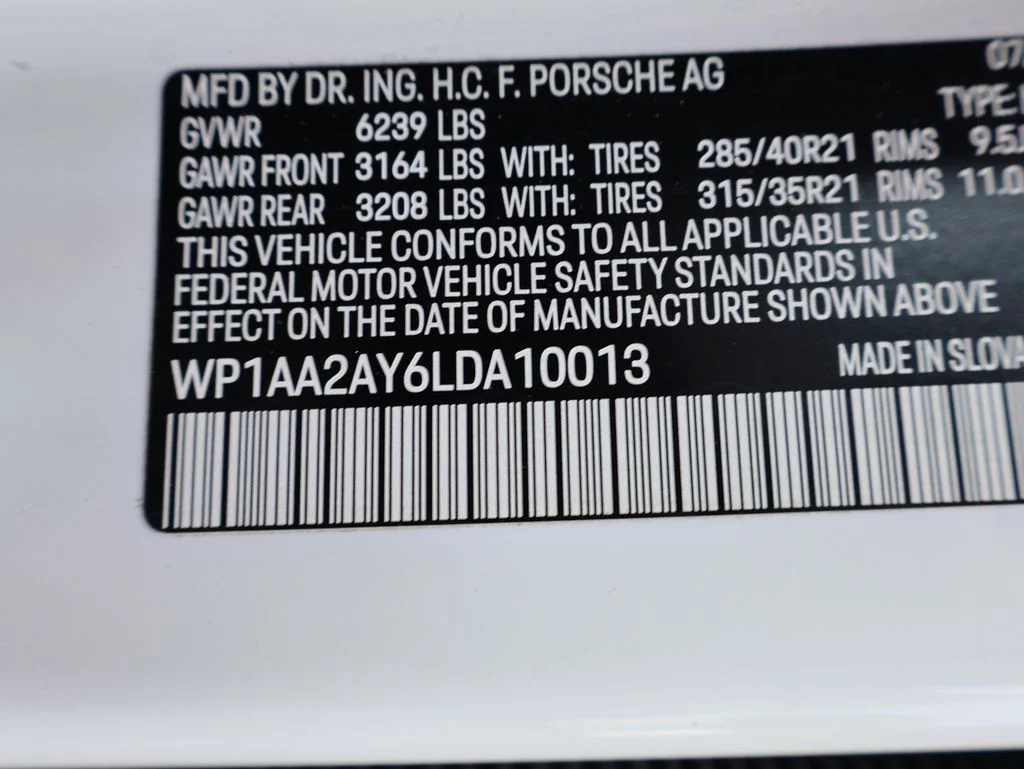 Used 2020 White Porsche  image 38