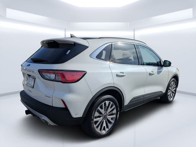 Used 2021 White Ford Titanium image 3