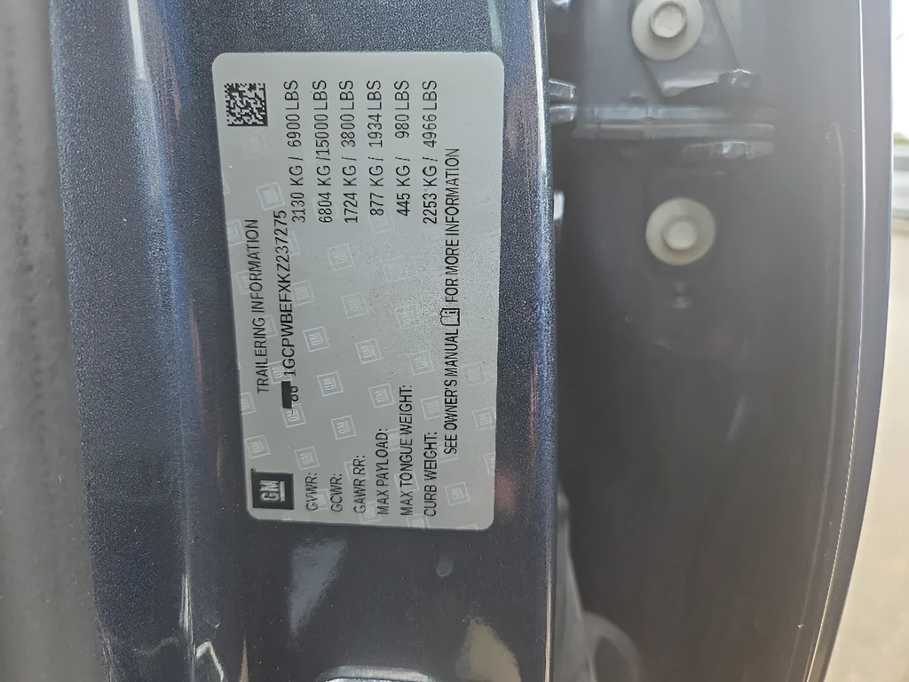 Used 2019 Shadow Gray Metallic Chevrolet Custom image 24