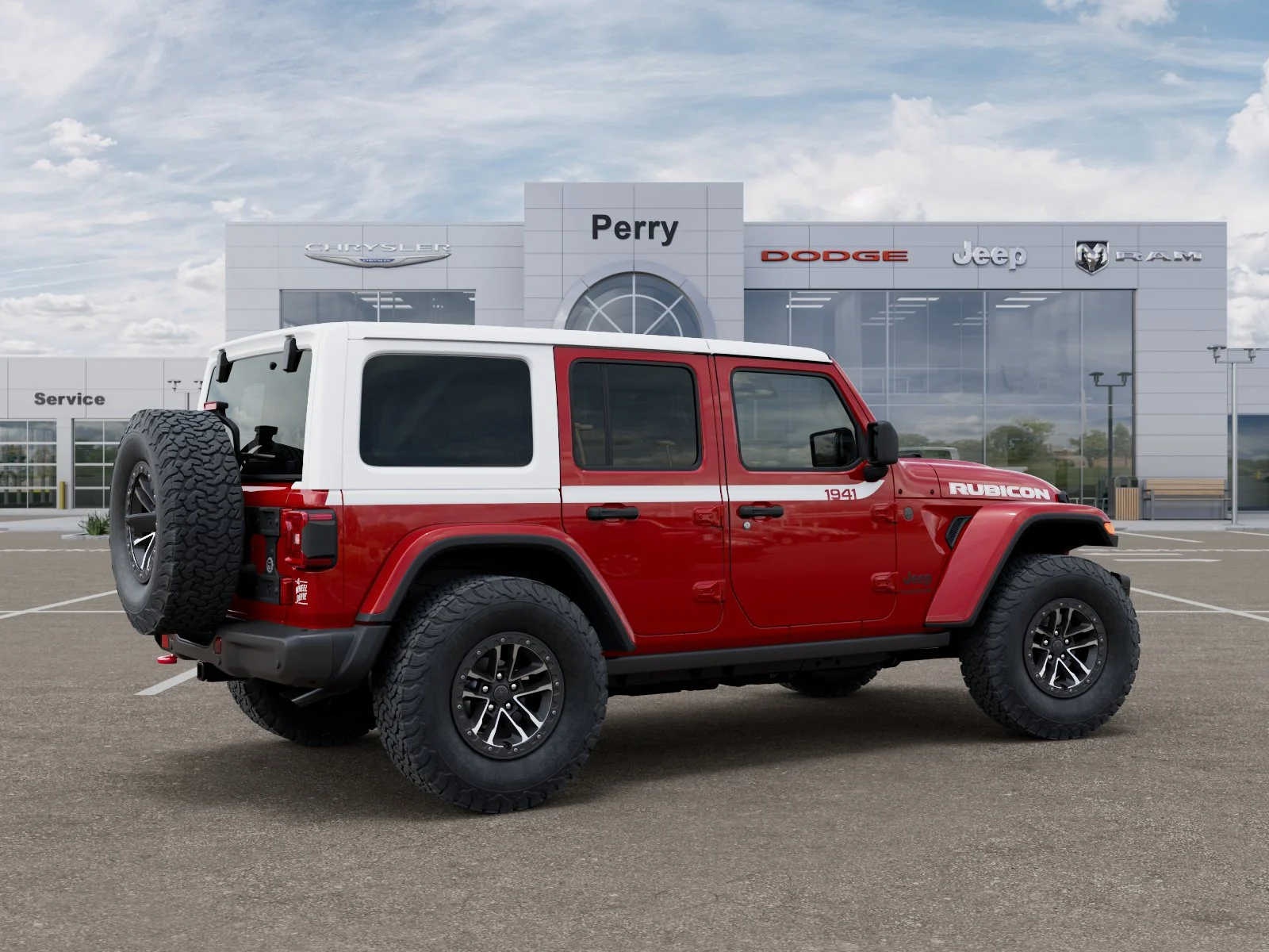 New 2026 Firecracker Red Clear-Coat Exterior Paint Jeep Rubicon X image 28