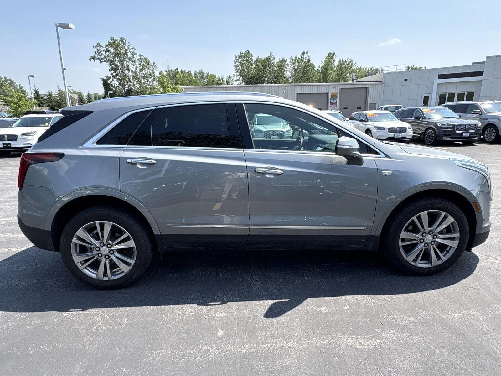 Used 2024 Argent Silver Metallic Cadillac AWD Premium Luxury image 22