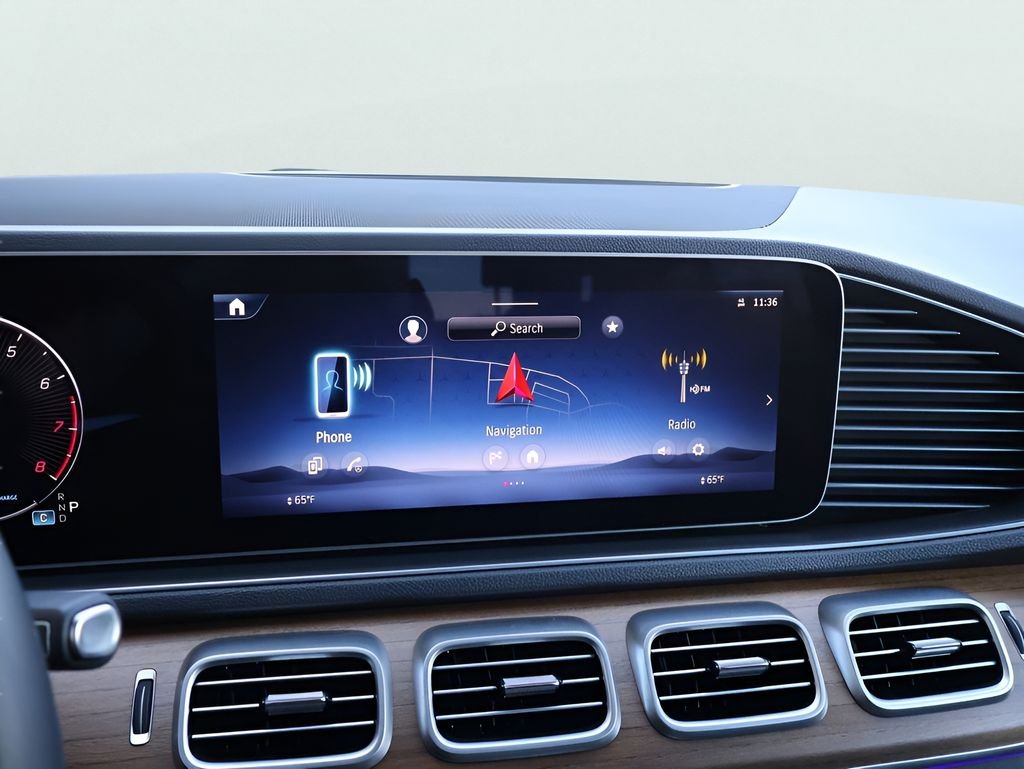 Used 2025 Obsidian Black Metallic Mercedes-Benz GLE 350 image 24