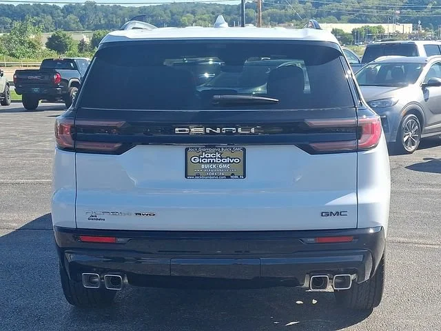 New 2027 Glacier White Tricoat GMC Denali Ultimate image 3