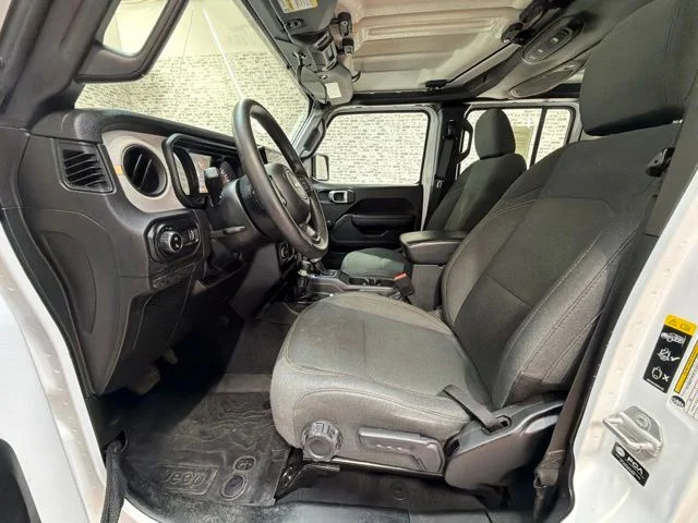 Used 2024 Bright White Clearcoat Jeep Sport image 21