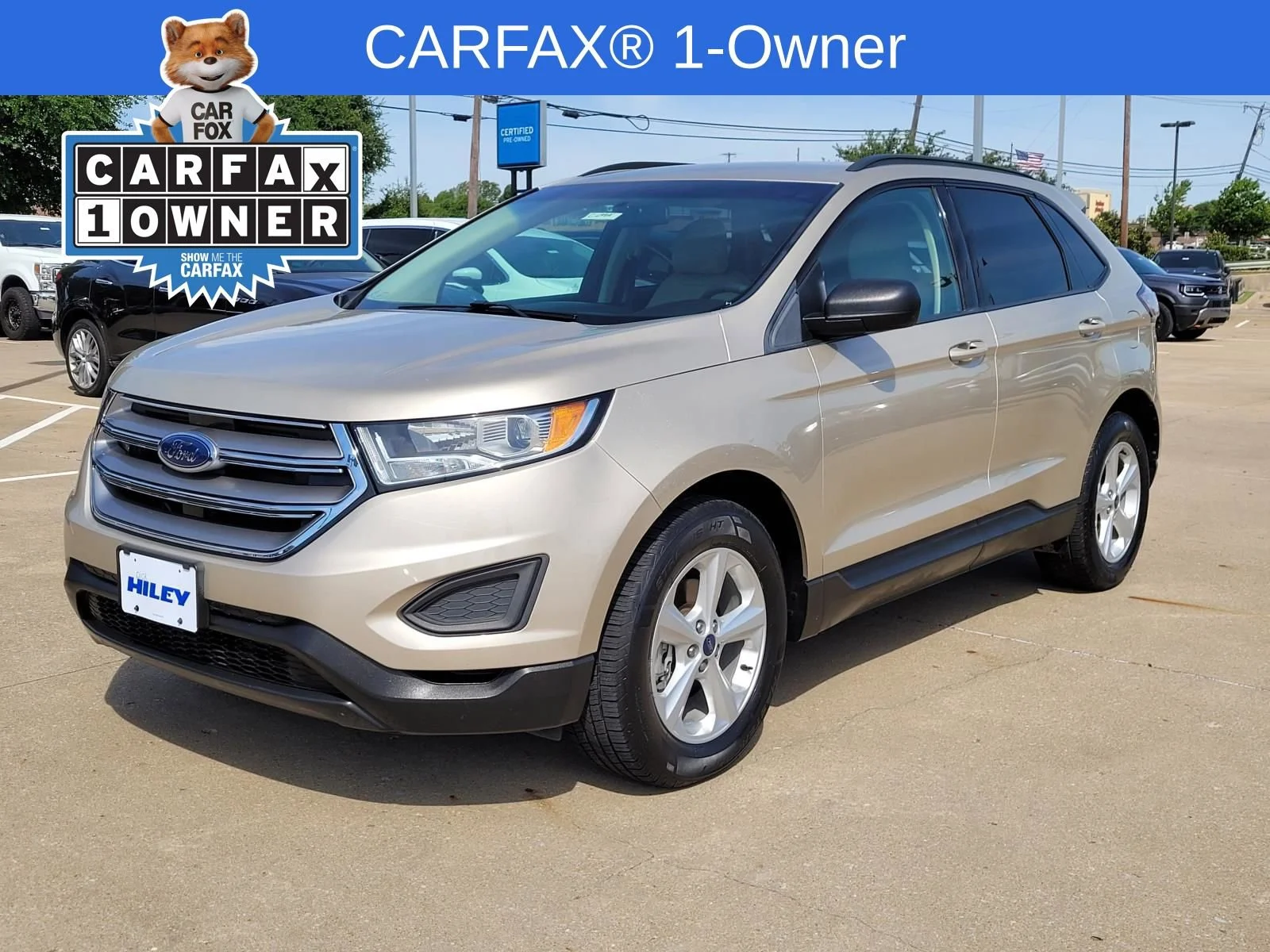 Used 2017 Ford Edge SE with VIN 2FMPK3G94HBC54511 for sale in Rockwall, TX