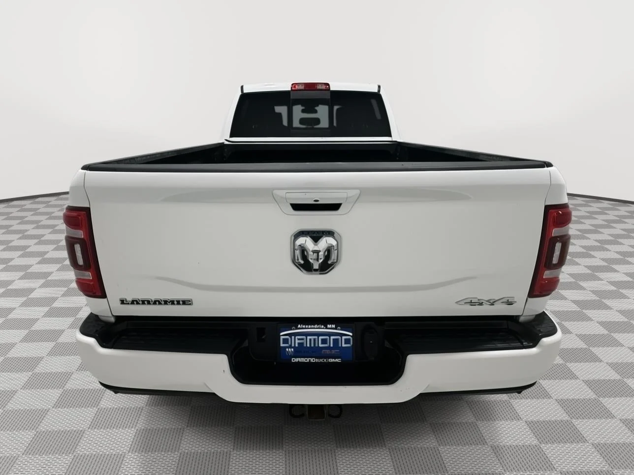 Used 2022 Bright White Clearcoat Ram Laramie image 4