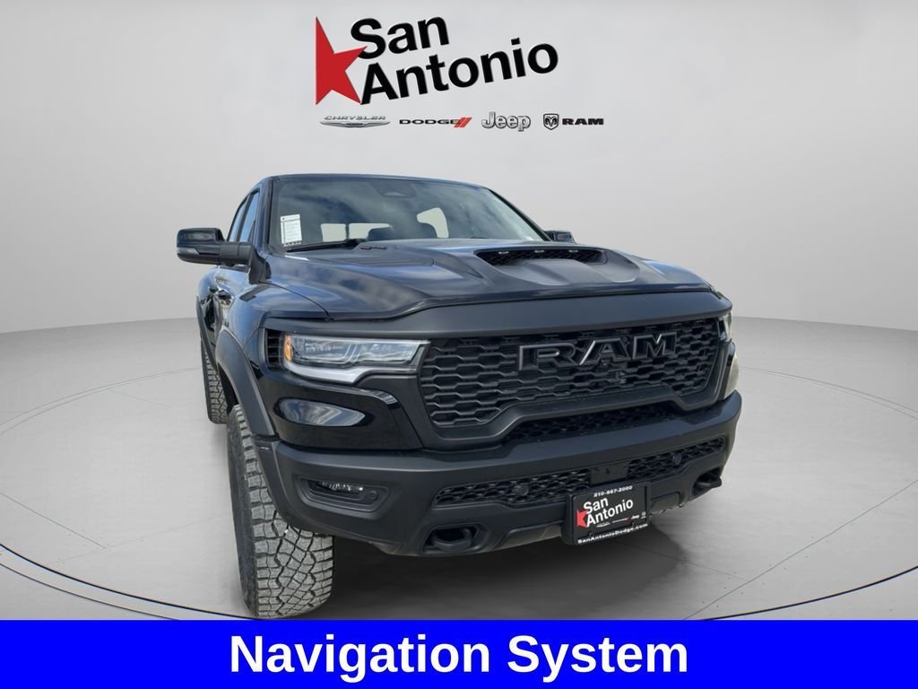 New 2026 Diamond Black Crystal Pearl-Coat Exterior Paint RAM RHO image 3