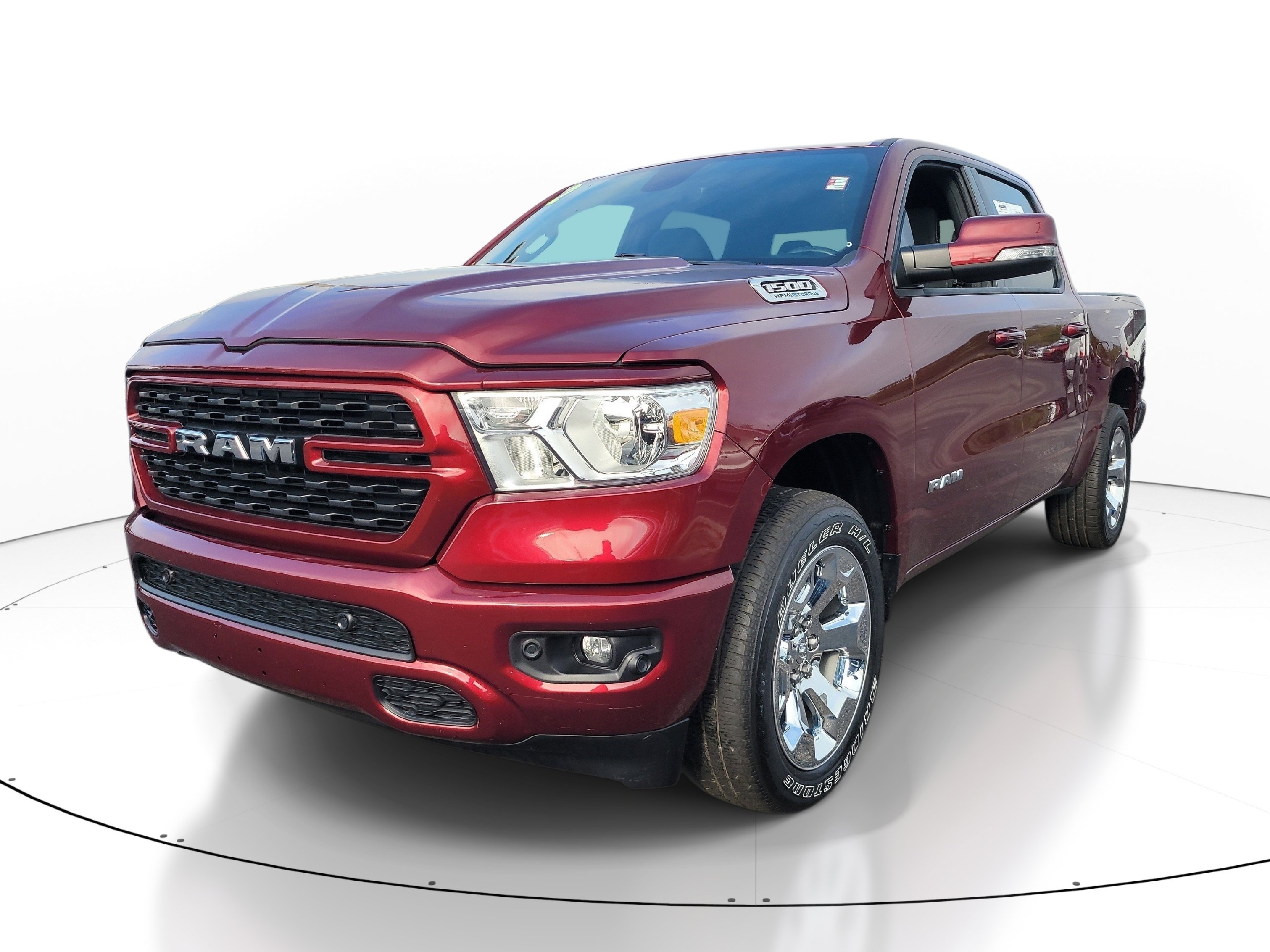 Used 2022 Delmonico Red Pearlcoat Ram Big Horn image 2