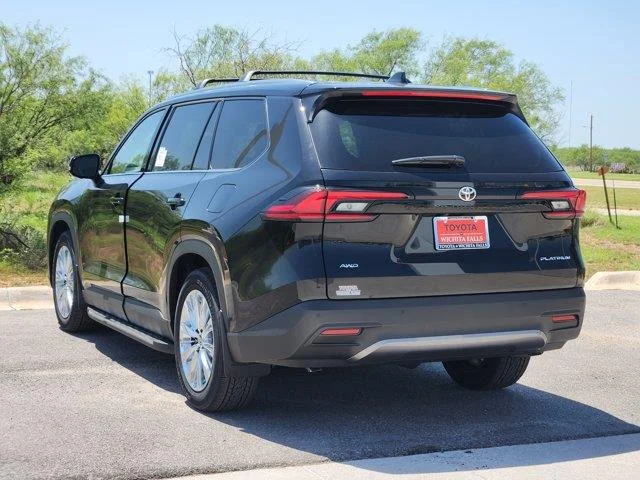 New 2026 Black Toyota Platinum All-Wheel Drive image 3