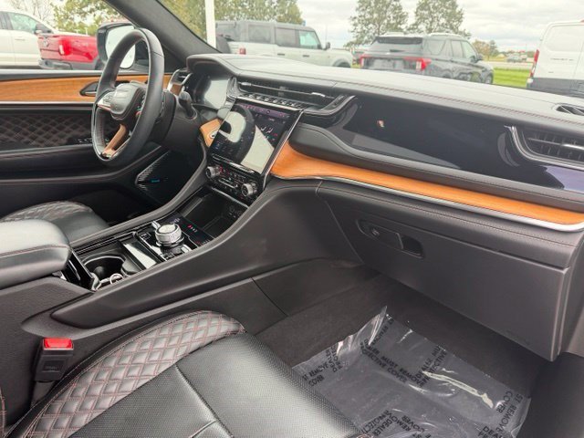 Used 2023 Bright White Clearcoat Jeep Summit Reserve image 48
