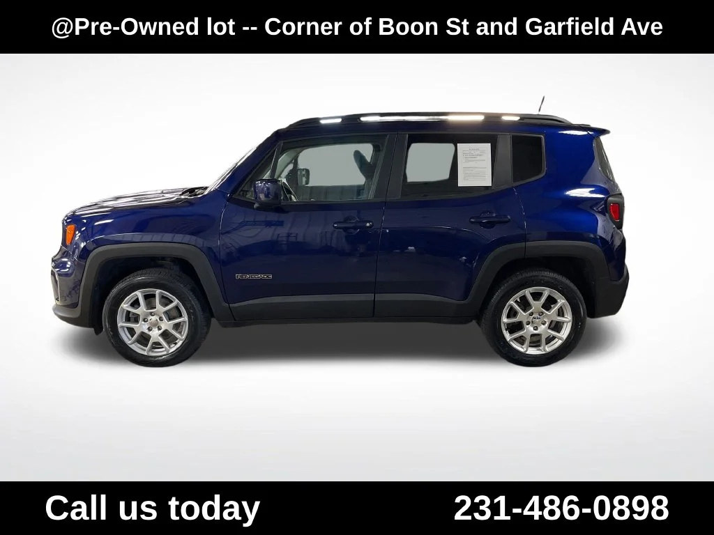 Used 2020 Blue Jeep Latitude image 2