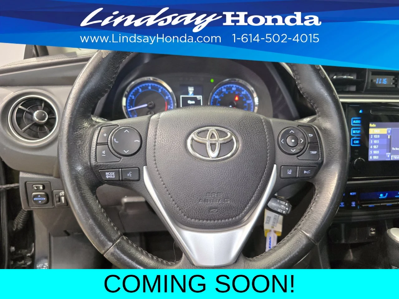 Used 2017 Black Sand Pearl Toyota SE image 15
