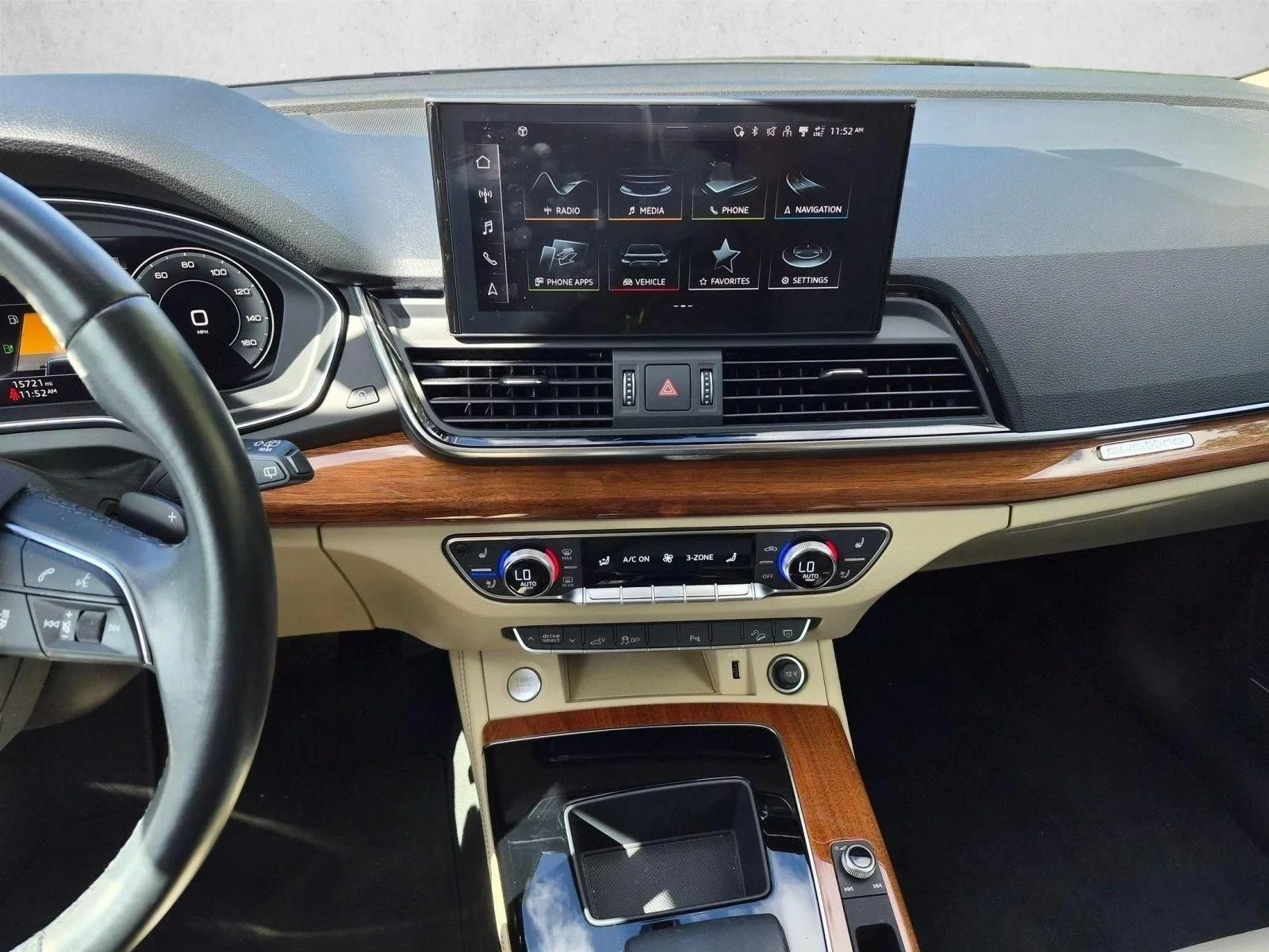 Used 2021 Glacier White Meta Audi Premium Plus image 13