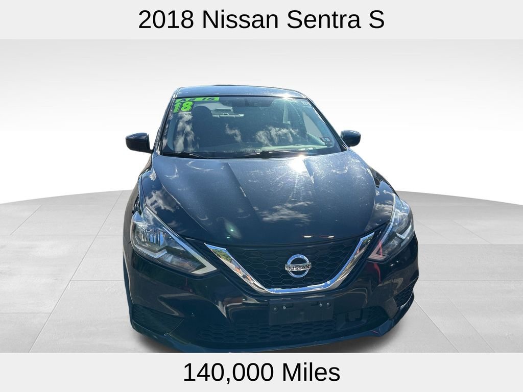 Used 2018 Nissan Sentra S with VIN 3N1AB7AP4JY323304 for sale in Somersworth, NH