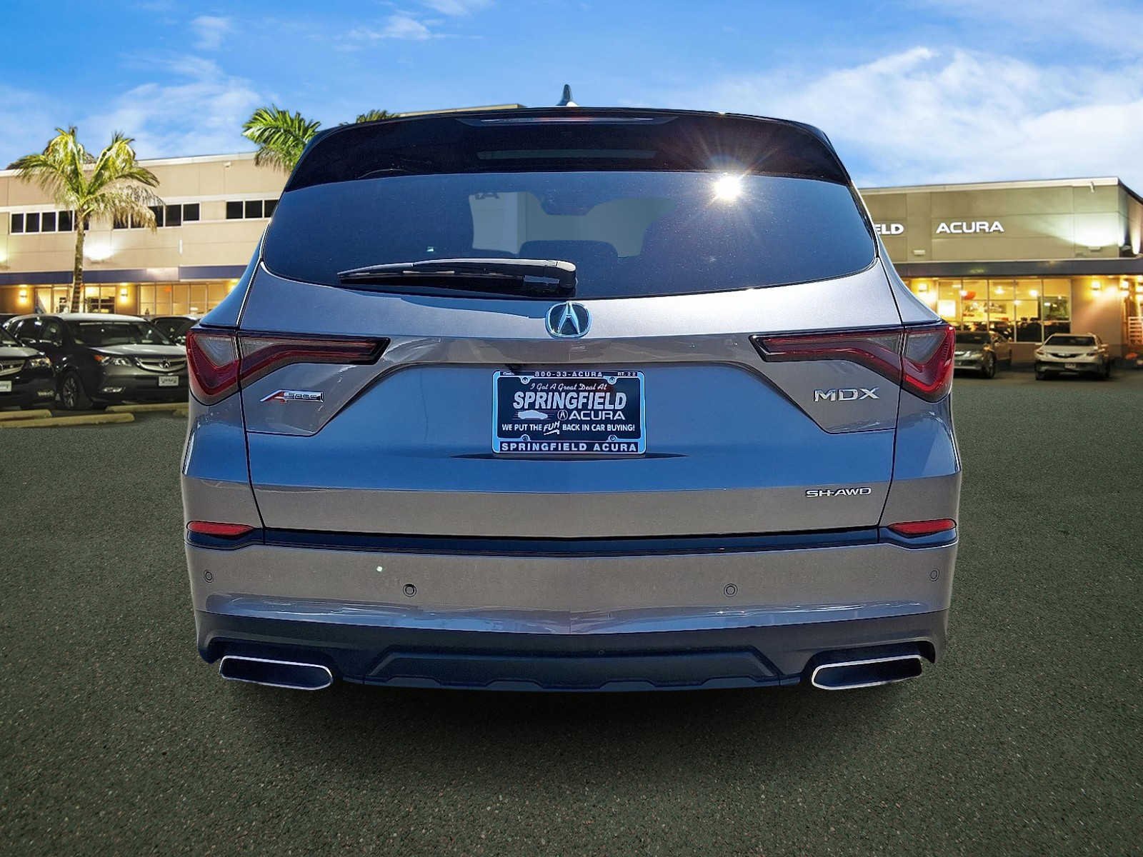 Certified Used 2024 Liquid Carbon Metallic Acura SH-AWD A-SPEC image 6