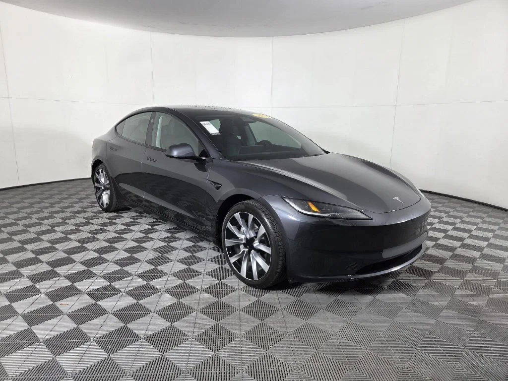Used 2024 Tesla Model 3 Base with VIN 5YJ3E1EAXRF760828 for sale in West Palm Beach, FL