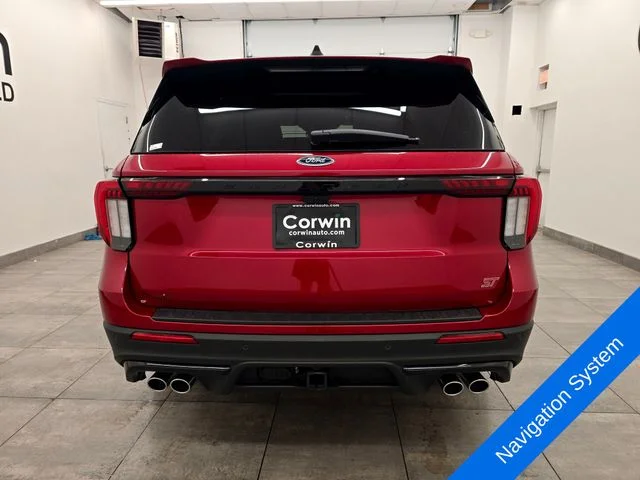 New 2026 Rapid Red Metallic Tinted Clearcoat Ford ST image 4